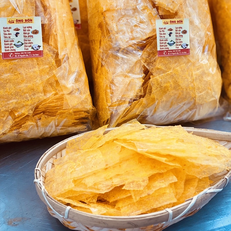 Bánh Tráng Phô Mai Vị Mặn Béo - Túi Lớn 500g