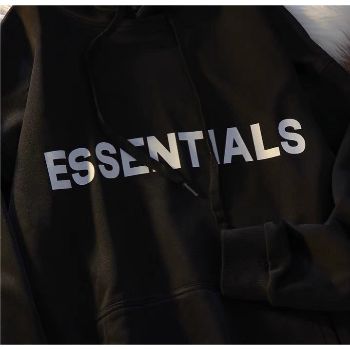 Áo nỉ hoodie Essentials cực hot vải mềm mịn không xù lông 1Kenz