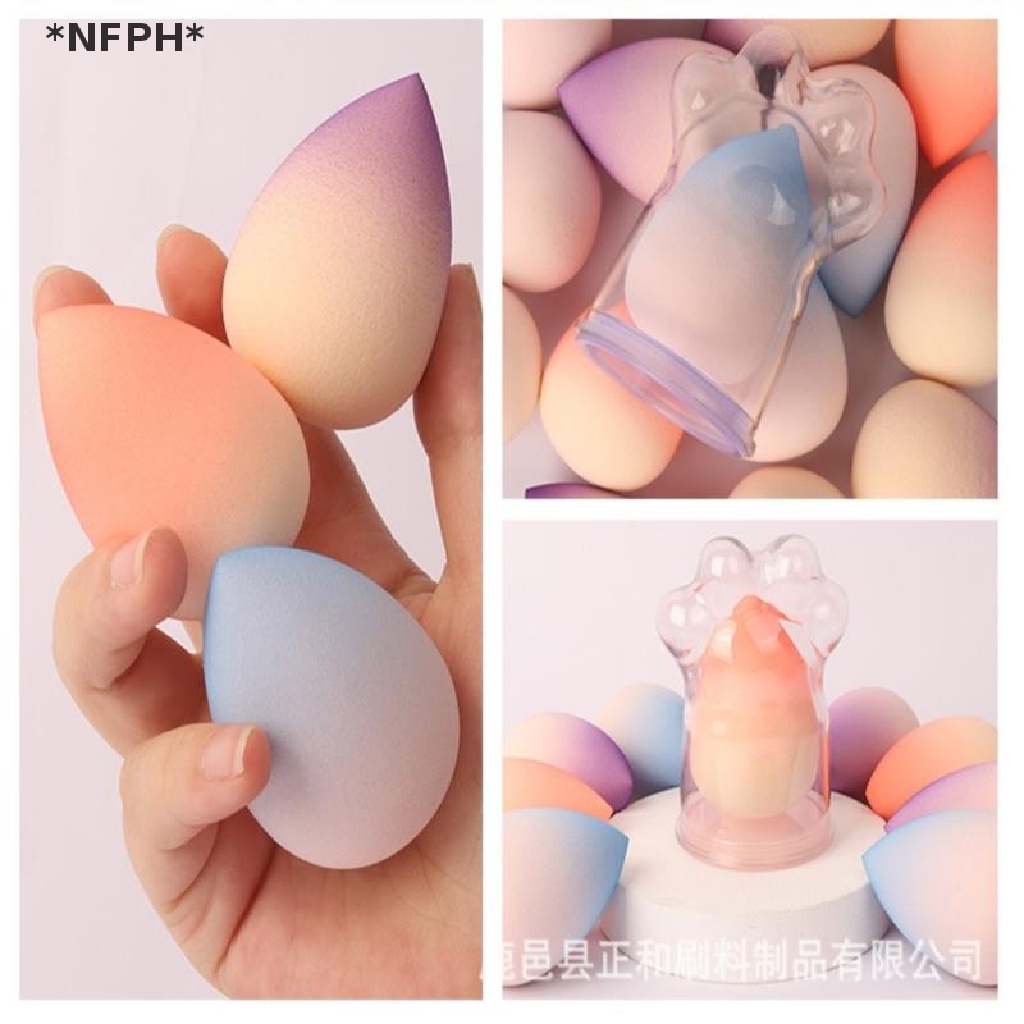 Hộp Đựng Mút Trang Điểm Hình Móng Vuốt Mèo Cho Nữ