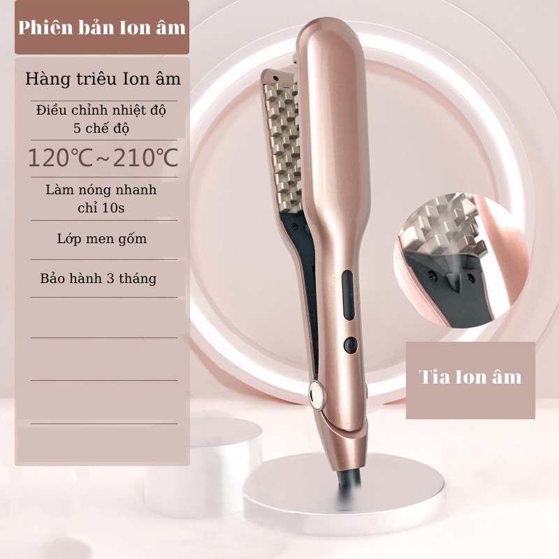 Máy bấm xù LIG làm phồng chân tóc 5 mức nhiệt phù hợp với mọi loại tóc - Chính Hãng bảo hành 3 tháng.
