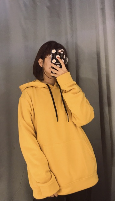 Áo Hoodie nỉ bông Trơn Basic Unisex