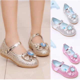 Giầy búp bê elsa nhũ sz 26-35
