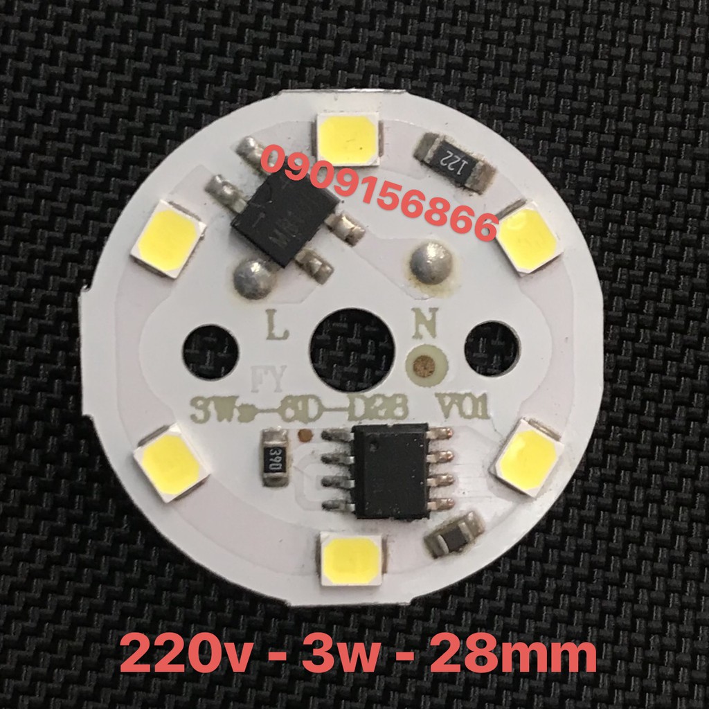 Led miếng tròn 3W 220v | BigBuy360 - bigbuy360.vn