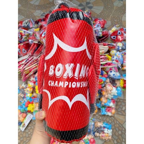 Bộ túi đấm boxing cho trẻ em ‼️‼️Tặng kèm 2 bao tay đấm bốc (Size trung)