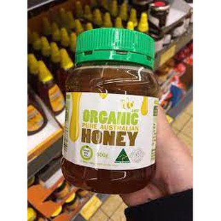 Mật ong hữu cơ Just Organic Pure Australian Honey 500g