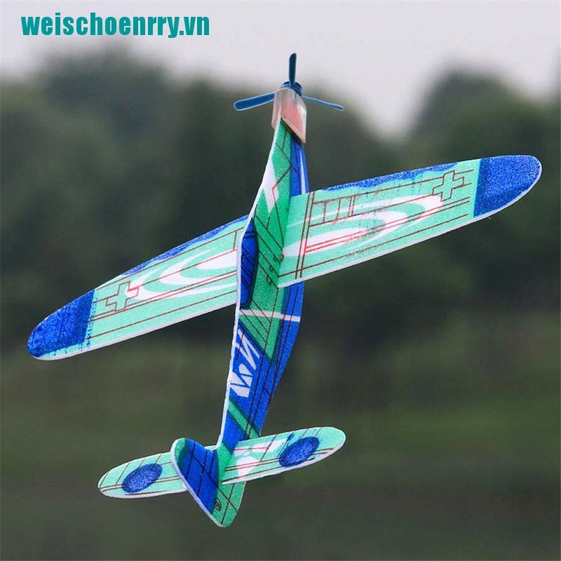 Weis♪Máy Bay Đồ Chơi Dạng Ném 19cm Cho Trẻ Em