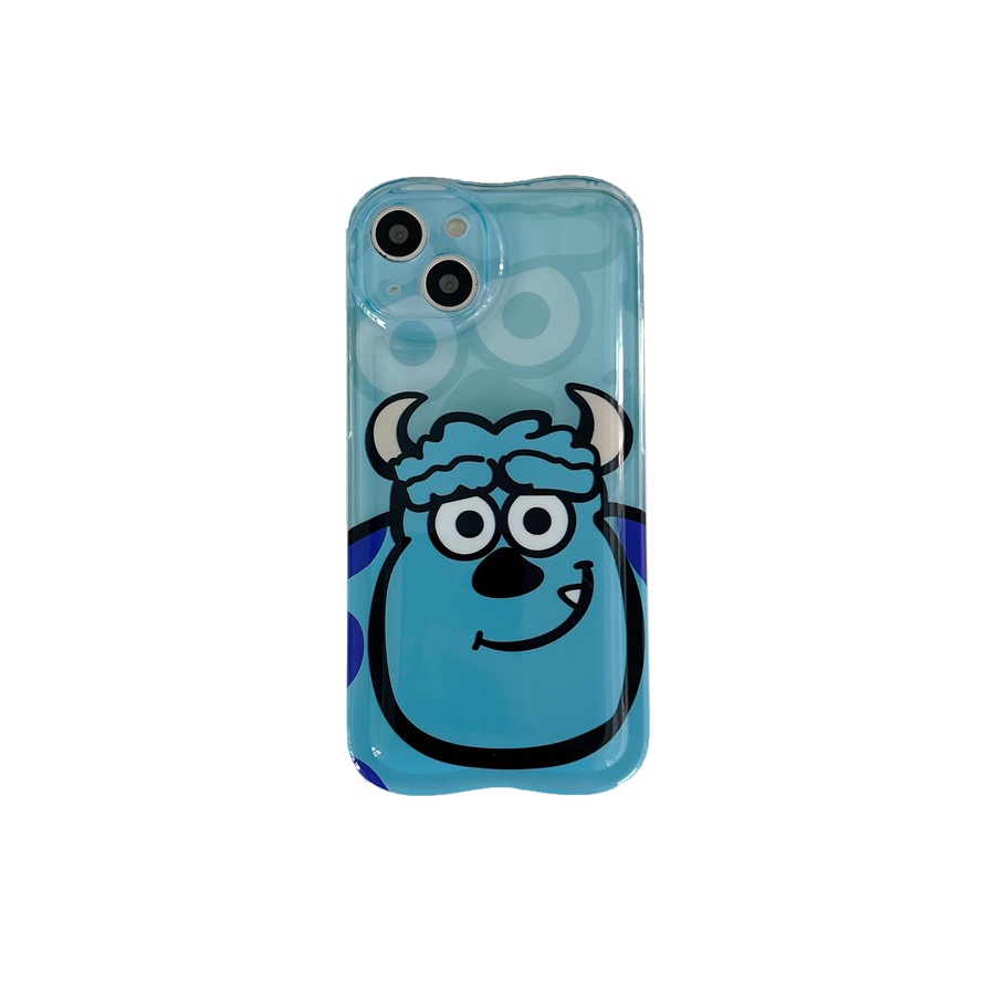 Ốp Điện Thoại Hình Quái Vật Mike Wazowski & James Cho iPhone 14 Pro Max iPhone 13 Pro Max iPhone 12 Pro Max iPhone 11 Pro Max Ốp Điện Thoại Silicone Sulley