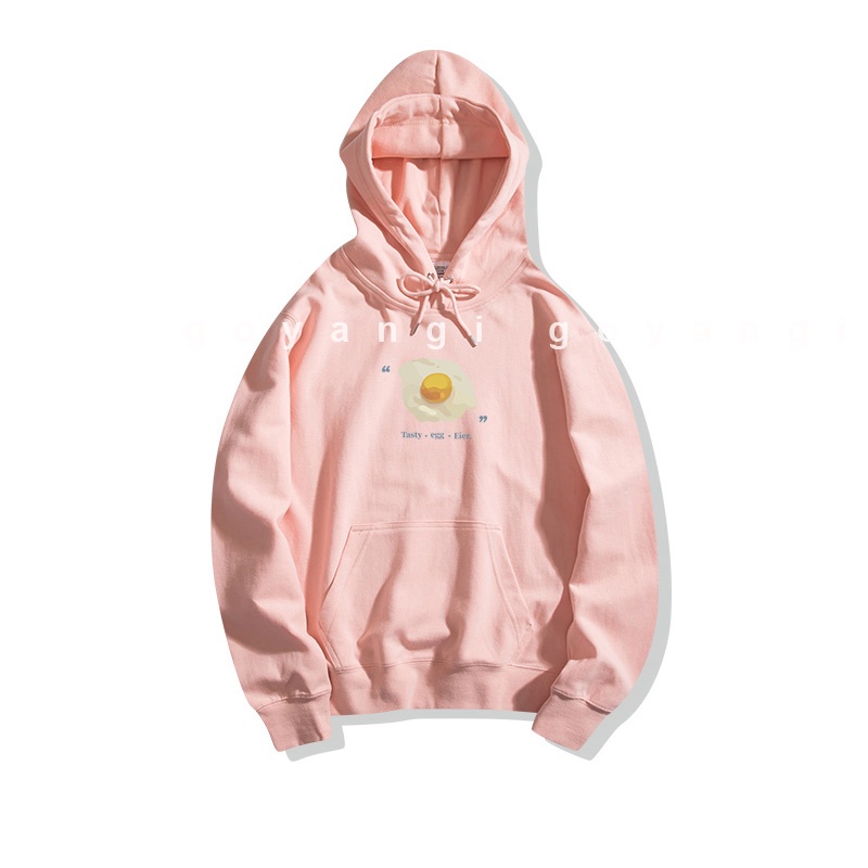 Áo Hoodie GYG Unisex The Egg Form Rộng Oversize Phong Cách Hàn Quốc