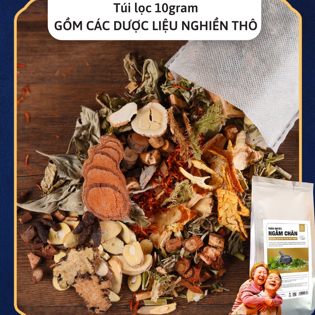 Ngâm chân thảo dược xương khớp Calen giúp đả thông kinh lạc, ngủ ngon giấc, giảm đau do thoái hóa