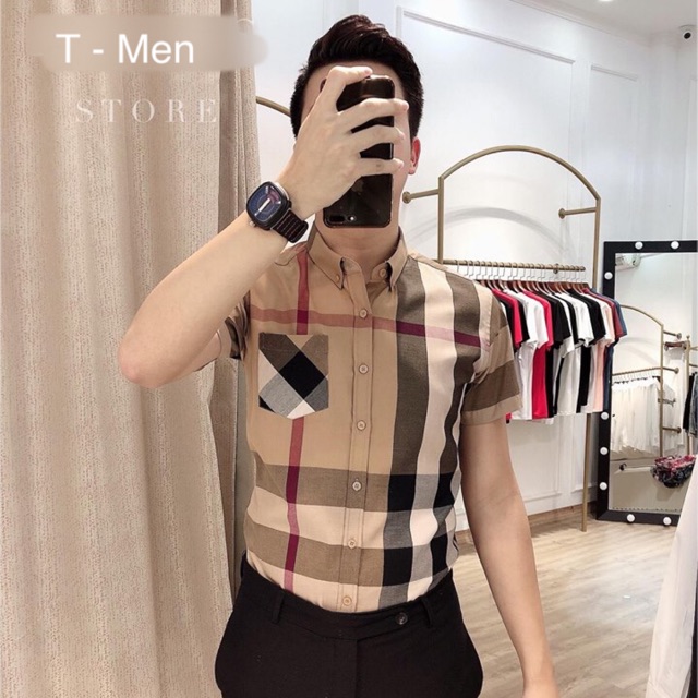 Sơ mi cộc tay BBR