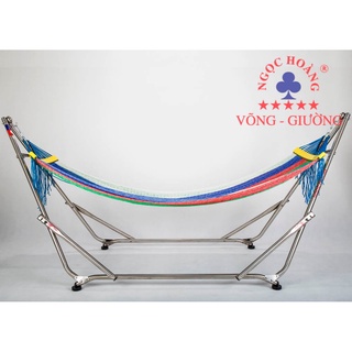 Bộ võng xếp inox, sắt cao cấp giao hỏa tốc