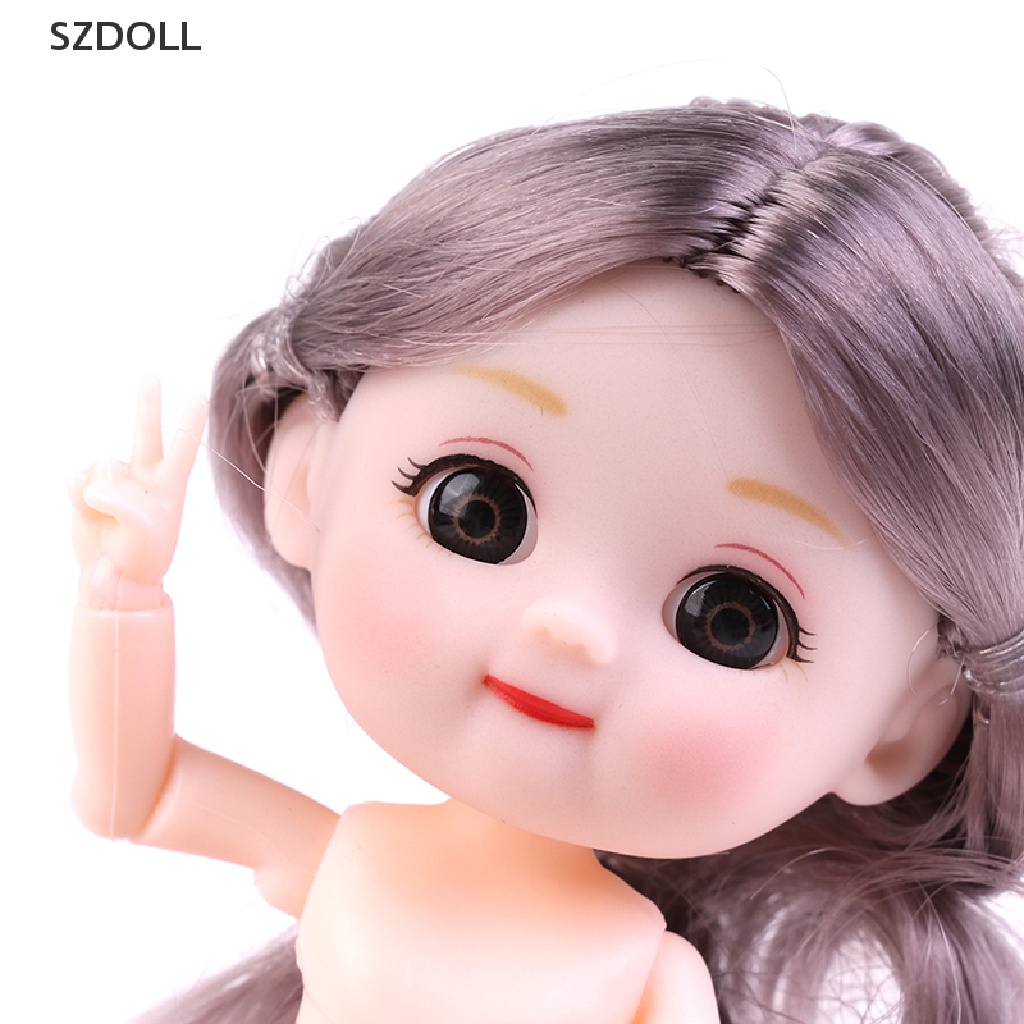 Búp Bê Cơ Thể Người DIY 13 Khớp Cử Động 12cm