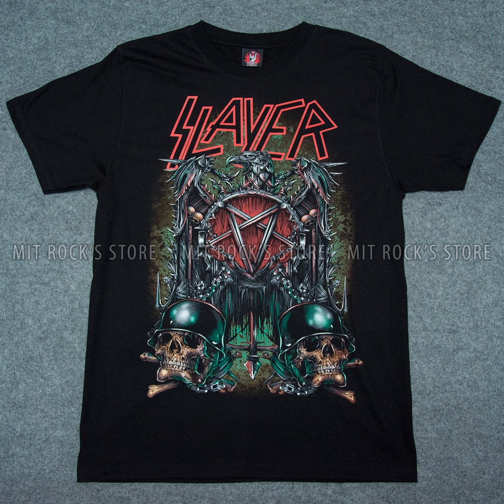 Áo Slayer - Rock band tee - Áo Rock - Size S, M, L, XL, XXL - Áo Thái Lan