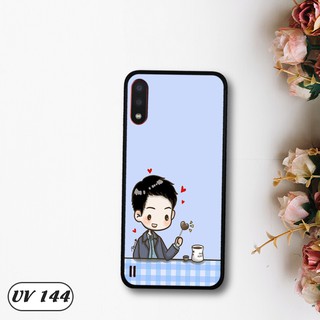 Ốp lưng Samsung Galaxy A01 lưng nhám viền dẻo