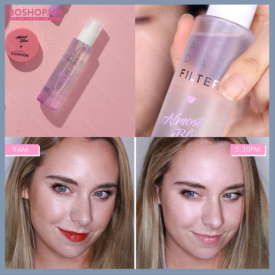 XỊT KHÓA MAKEUP ARITAUM ALL DAY FILTER 110ML ALMOST BLUE EDITION CHÍNH HÃNG - 5406 | BigBuy360 - bigbuy360.vn