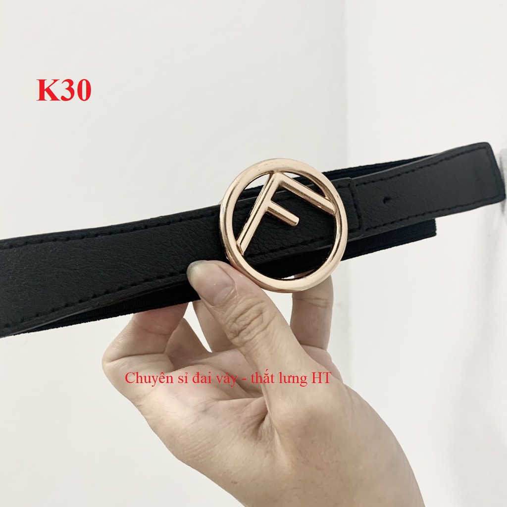 Đai váy F SÁNG 2.5cm K30