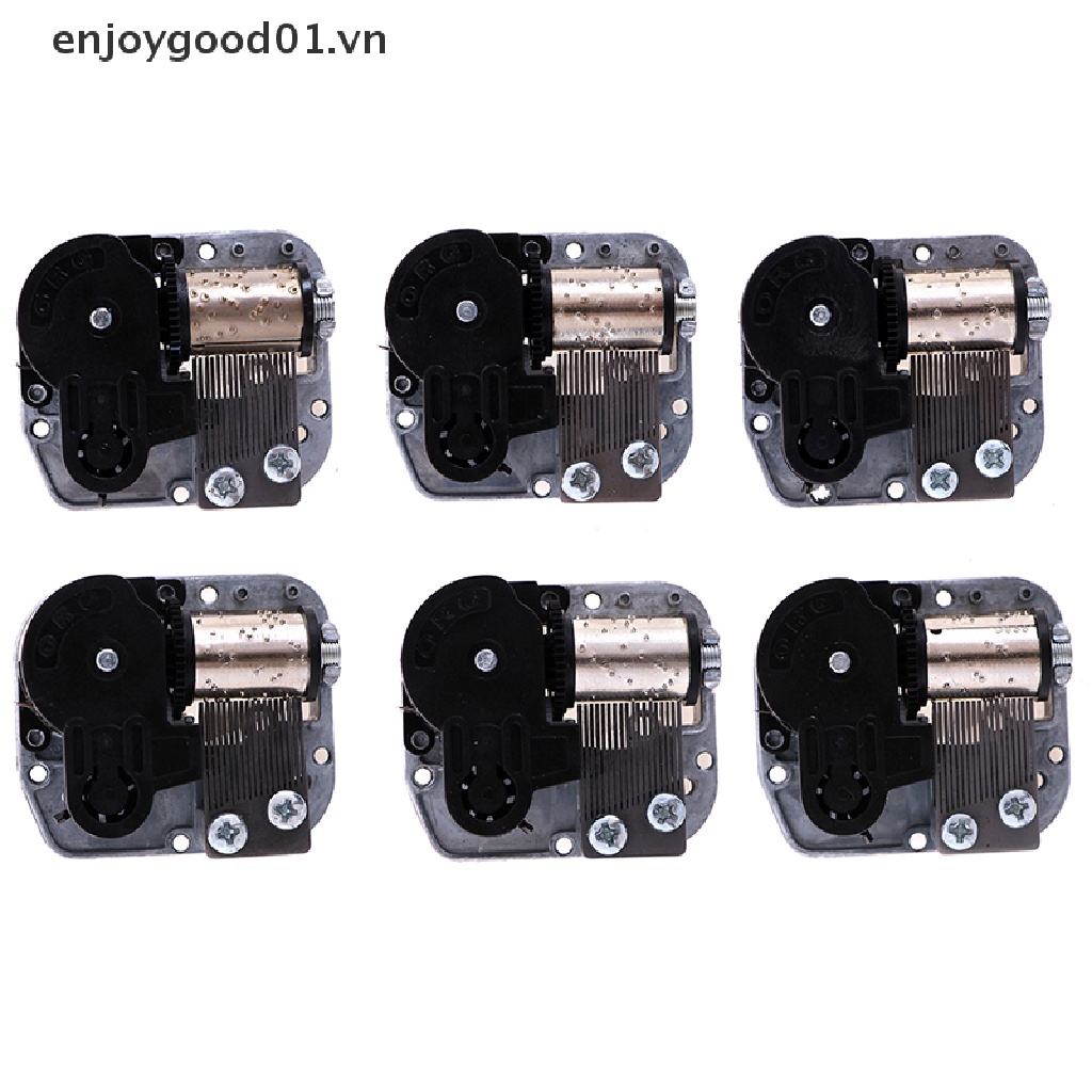 Hộp nhạc lên dây cót sankyo + ốc vít + chìa khóa DIY