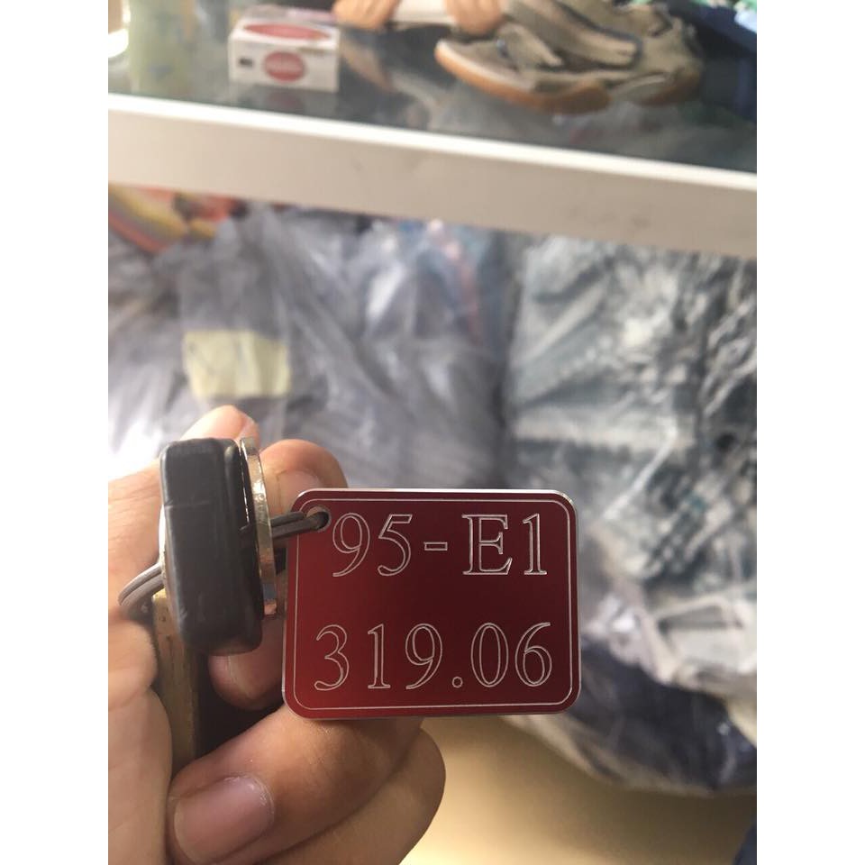 Móc khóa CNC theo yêu cầu