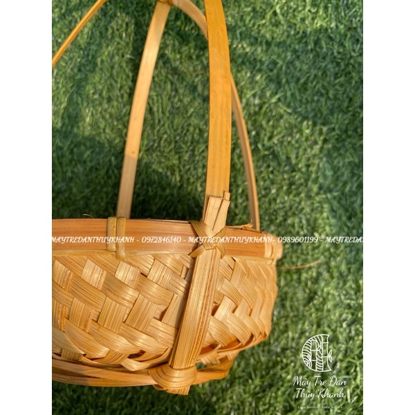 Quang gánh trang trí cắm hoa decor ,quang bày mâm ngũ quả Mây Tre Đan Thủy Khanh