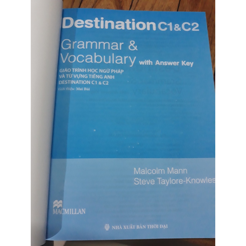 Sách - Combo Destination Grammar & Vocabulary B2 và C1&C2