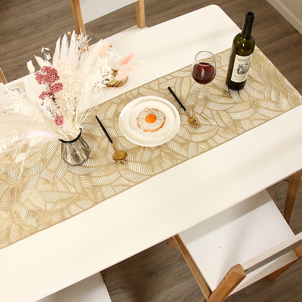 Tấm Lót Bàn Ăn Bằng PVC Cách Nhiệt Chống Thấm Nước Để Trang Trí