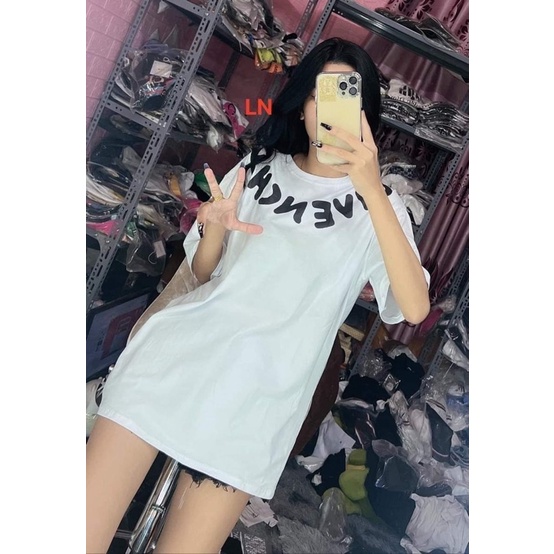 Áo phông vòng cổ xương cá LN11