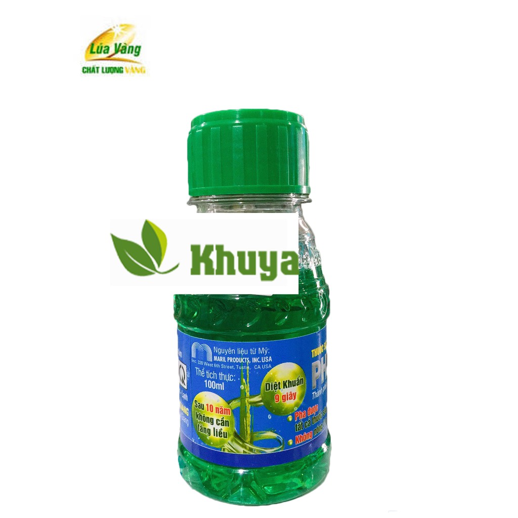 Thuốc sát khuẩn Physan 20SL lạnh 100ml Diệt khuẩn cây trồng