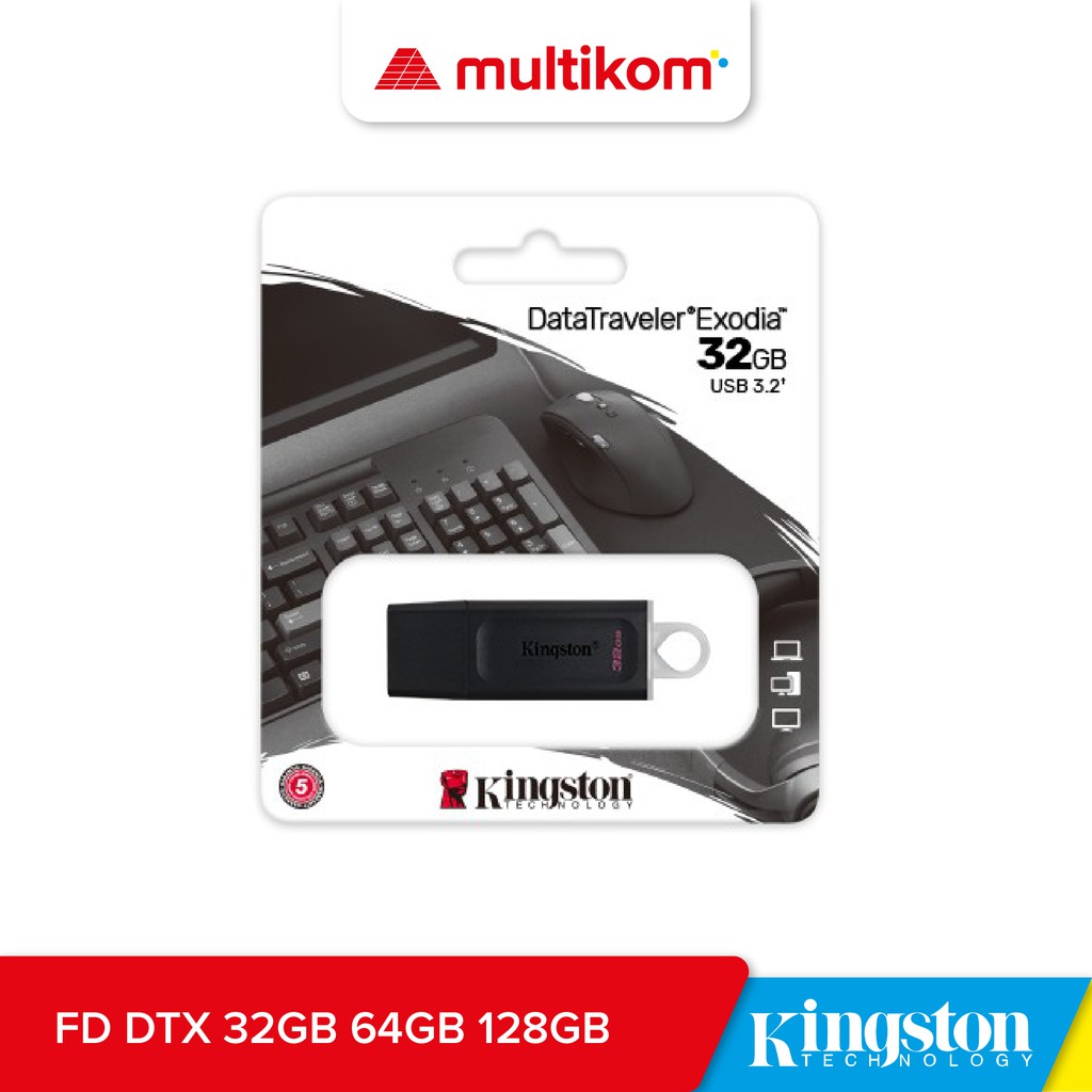 Usb Kingston Exodia Dtx 32gb 64gb 128gb