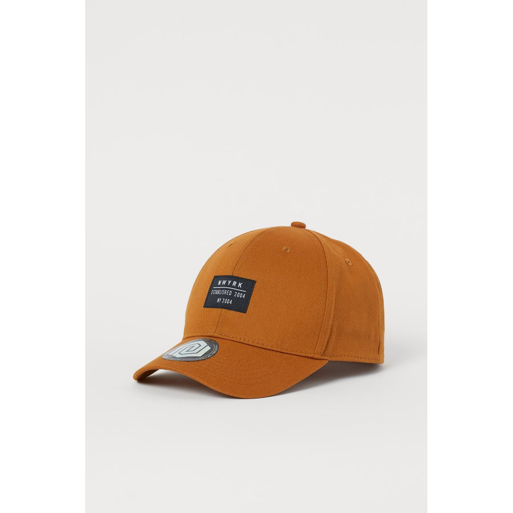 Mũ lưỡi trai nâu HM H&amp;M _hàng chính hãng authentic