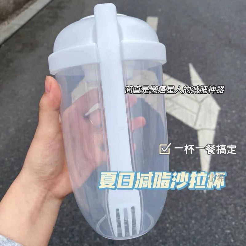 Cốc Trộn Salad Siêu Tiện,Siêu Xinh,Siêu Rẻ Mang Đi Làm