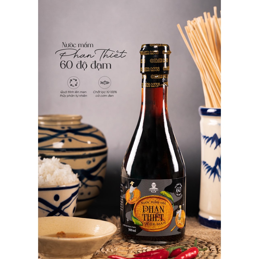 [DATE 20/04/24]Nước mắm Phan Thiết COLOR MAN 60 Độ Đạm 300 ml