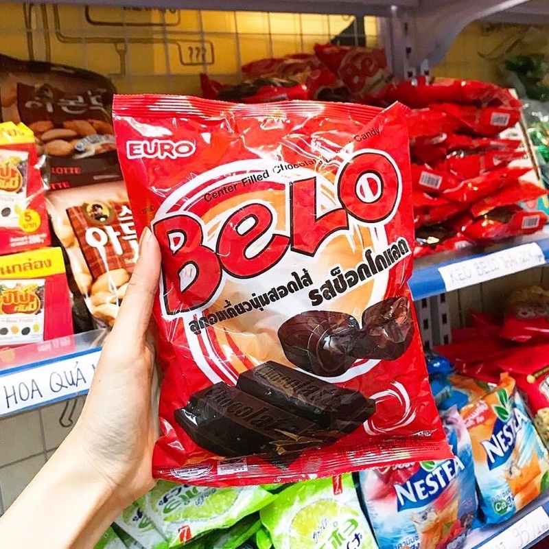 Kẹo Chocolate Chewy Belo Thái Lan Gói 150g