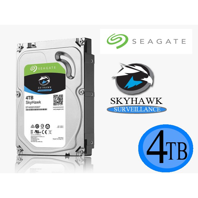 Ổ Cứng HDD Seagate 3.5 inch SATA 6.0Gb/s 8TB 6TB 4TB 3TB Chuyên dùng cho Camera Karaoke máy tính
