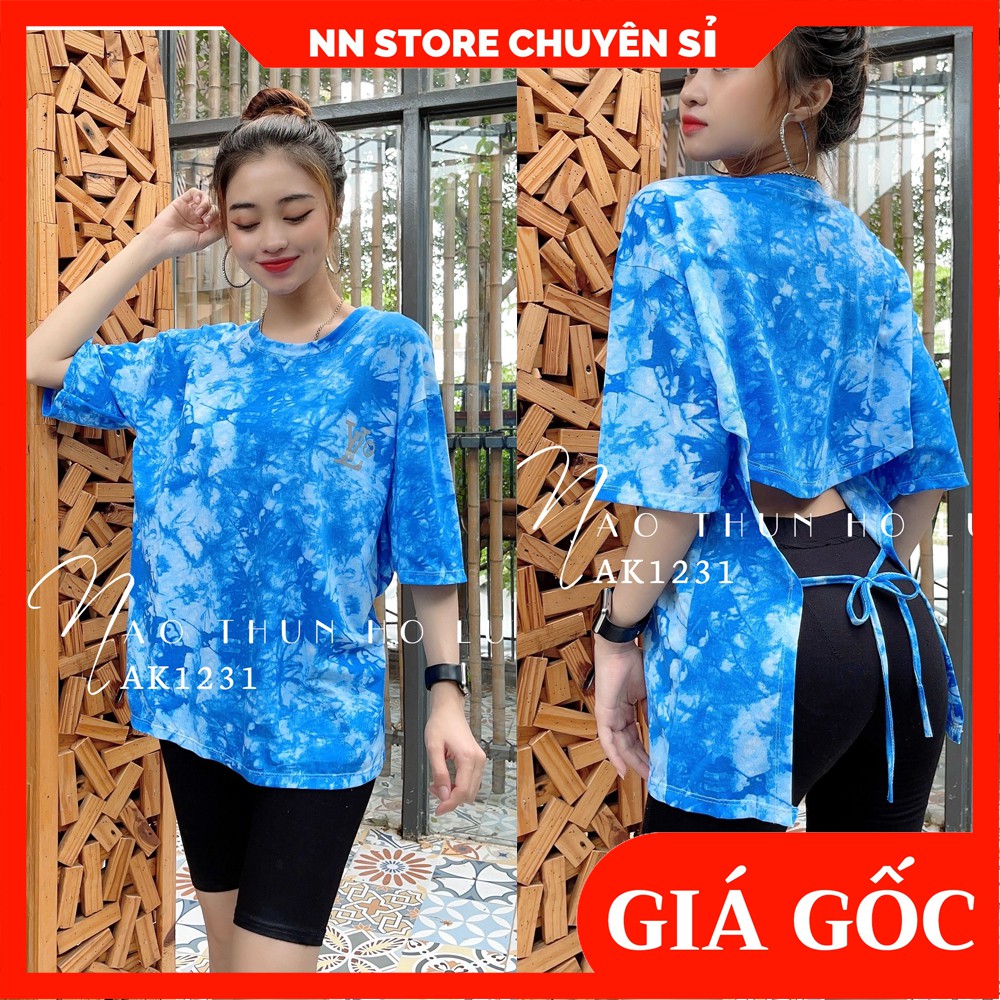 ÁO HỞ LƯNG PHOM RỘNG 3/4 CỘT DÂY NƠ SAU LƯNG ⚡ẢNH SHOP TỰ CHỤP⚡ ÁO THUN LOANG MÀU ⚡ ÁO BÒ SỮA ⚡ ÁO THUN PHOM RỘNG AK1231