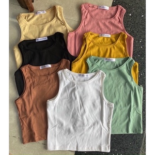 Áo thun ba lổ croptop