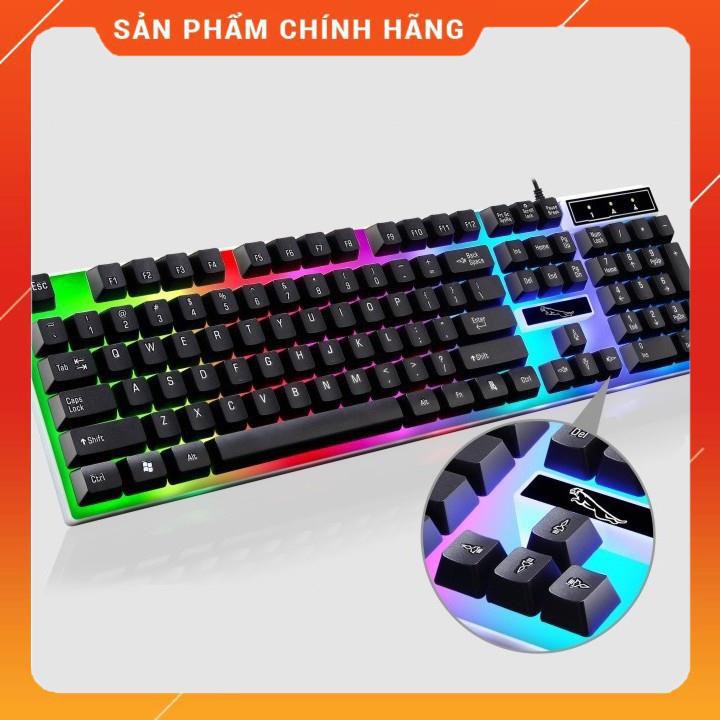 Bộ bàn phím chuột giả cơ chuyên Game Led 7 màu dailyphukien