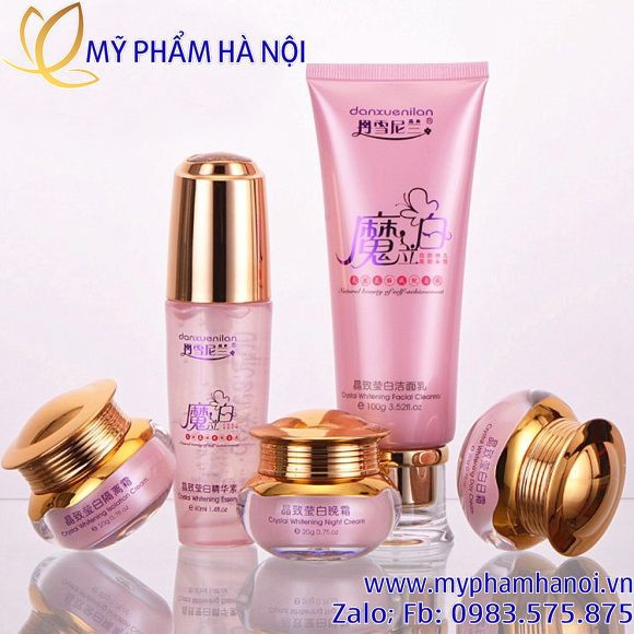 Bộ mỹ phẩm hoàng cung Hồng 5in1
