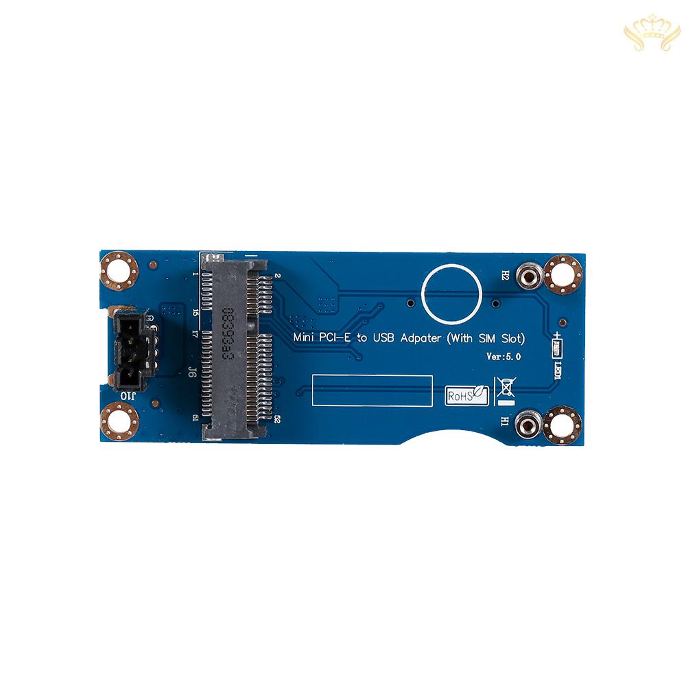 Mới Thẻ Chuyển Đổi Mini Pci-E Sang Usb 3g / 4g