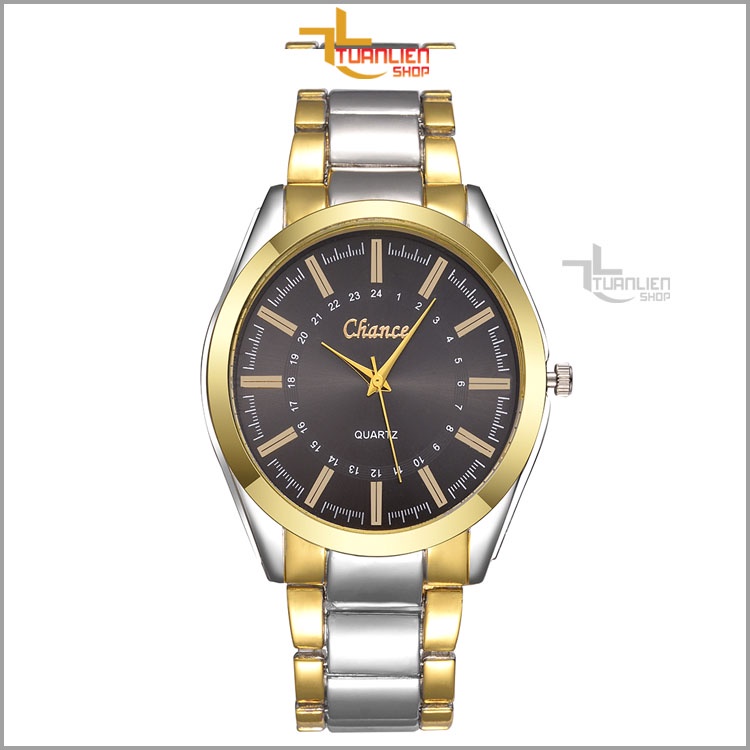 Đồng Hồ Nam CHANCE Dây Thép Đúc Đặc, Phong Cách Doanh Nhân F99