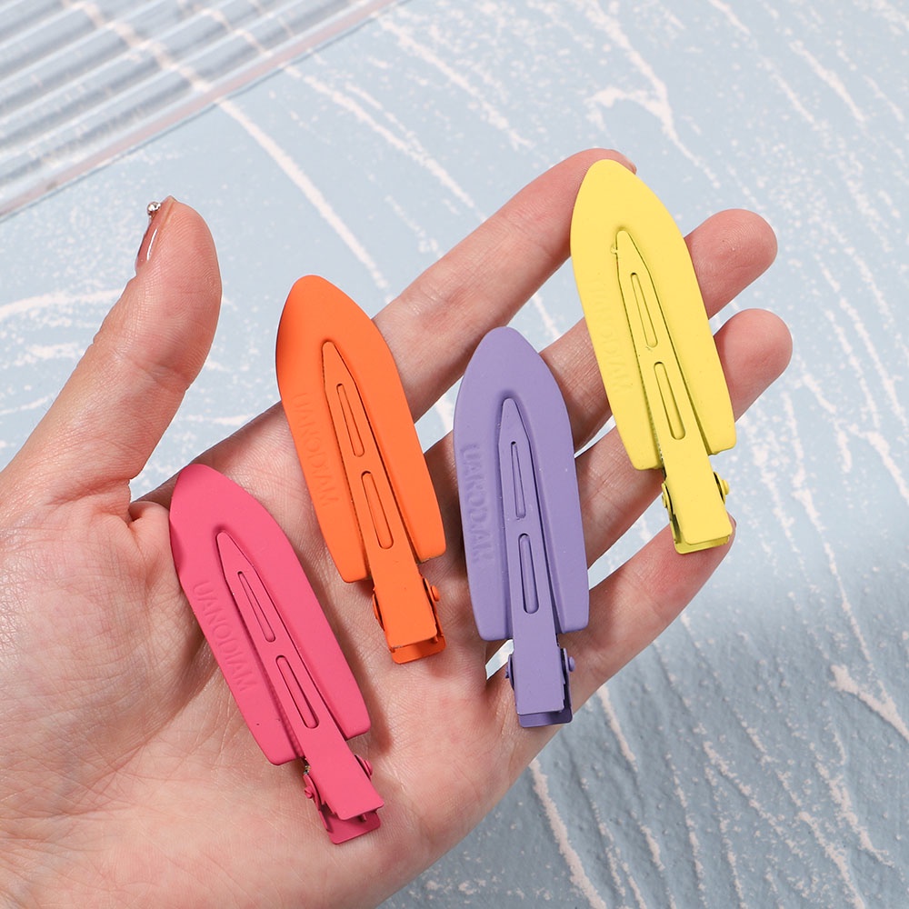 Set 10 Kẹp tóc KIDSBOWS hỗ trợ rửa mặt màu trơn thời trang Hàn Quốc cho nữ