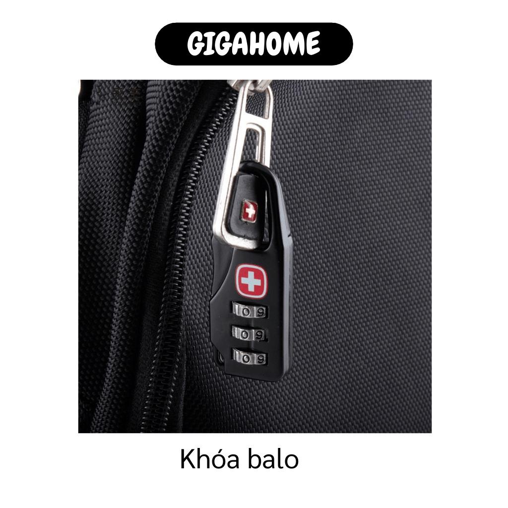 Khóa Vali GIGAHOME Khóa Số Du Lịch Mini, Tủ Két, Balo Mã Số Tiện Dụng  3646