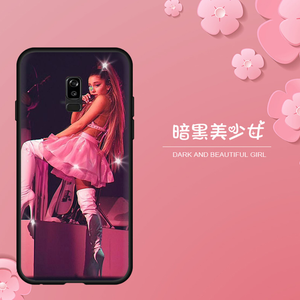 Ốp Điện Thoại Tpu Mềm Chống Rơi Hình Ariana Grande Cho Samsung J7 Prime J7 J730 J7 Core J7 Pro J8 2018