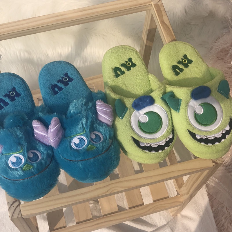 Dép bông họa tiết hoạt hình dễ thương để đi trong nhà