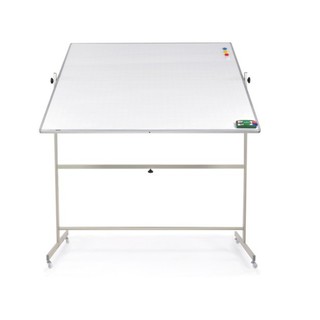 Bảng di động 2 mặt lật từ trắng Hàn Quốc 80 x 120 cm