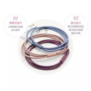 BỘ DÂY CỘT TÓC HOA 3 SỢI