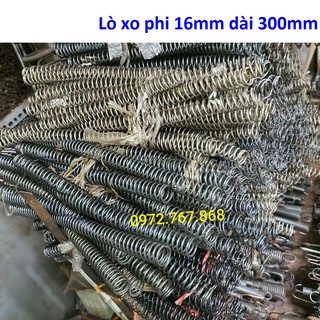 Lò xo nén Φ16 (đường kính ngoài 16mm, chiều dài 300mm)