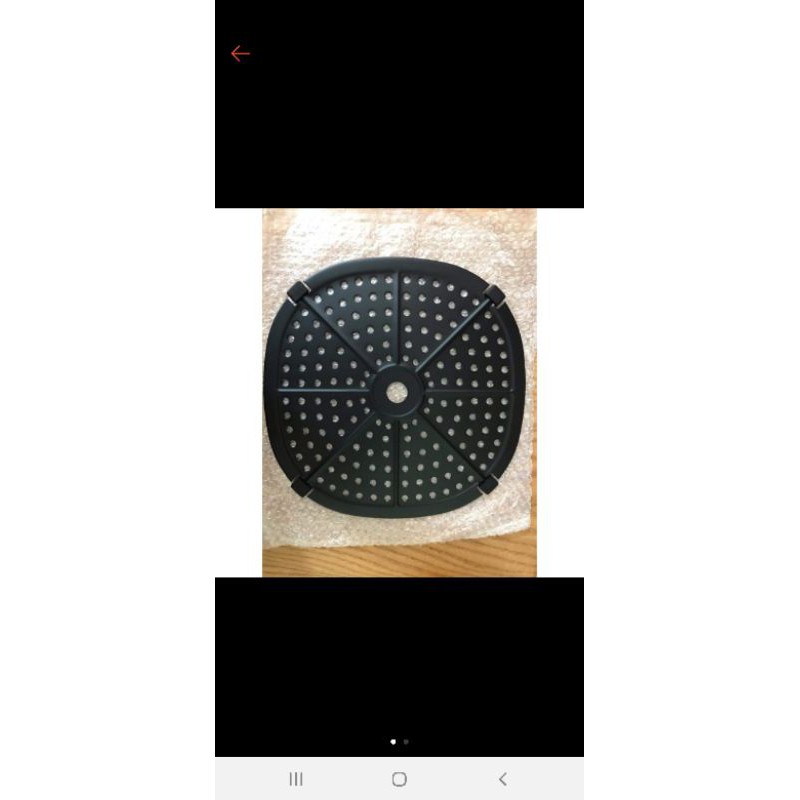 Vỉ chiên cho nồi chiên không dầu 5L Ferroli, Rapido và các loại khác cùng size 22x24cm và 21.5x23.5cm