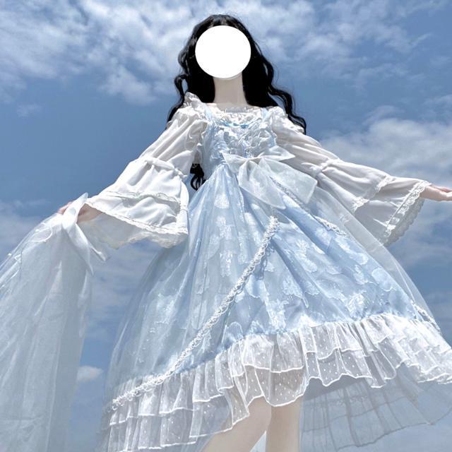 [NANAKO] Hàng Có Sẵn Đầm Công Chúa Lolita Nhật Bản Ngọt Ngào Dễ Thương