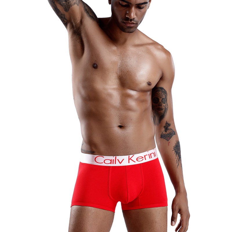 ☆ Quần Sịp Nam Cao Cấp Cailv Kerin C.K đồ Lót Nam Vải Cotton Thoáng Khí Thấm Mồ Hôi Co Dãn đa Chiều Sexy Quyến Rũ Nam
