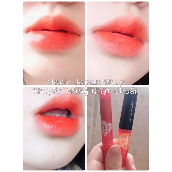 Son nước Jelly Lip Tint Nội Địa Nhật Bản màu đỏ tươi đậm son tint